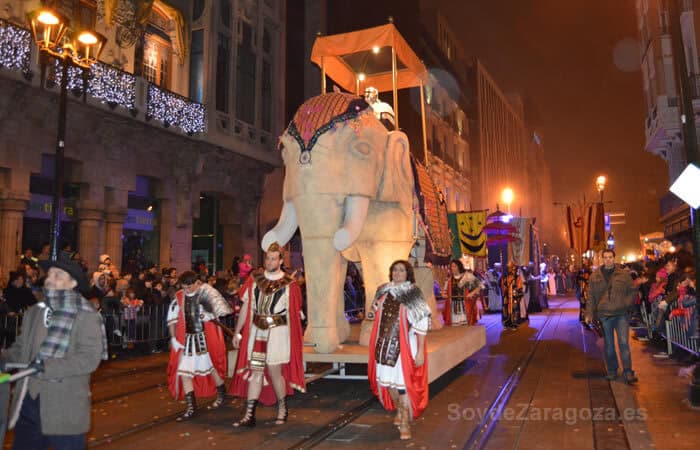 Recorrido de la Cabalgata de Reyes 2026 en Zaragoza