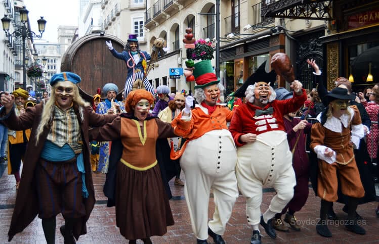 Pasacalles del Carnaval Infantil de Zaragoza