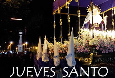Procesiones de Jueves Santo Semana Santa Zaragoza 2026