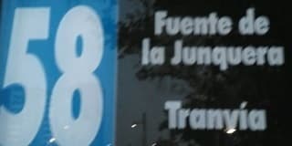 Recorrido y paradas de la línea 58 de Autobús: de Fuente la Junquera a Tranvía