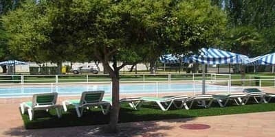 Piscina en el Centro Deportivo Municipal de Movera