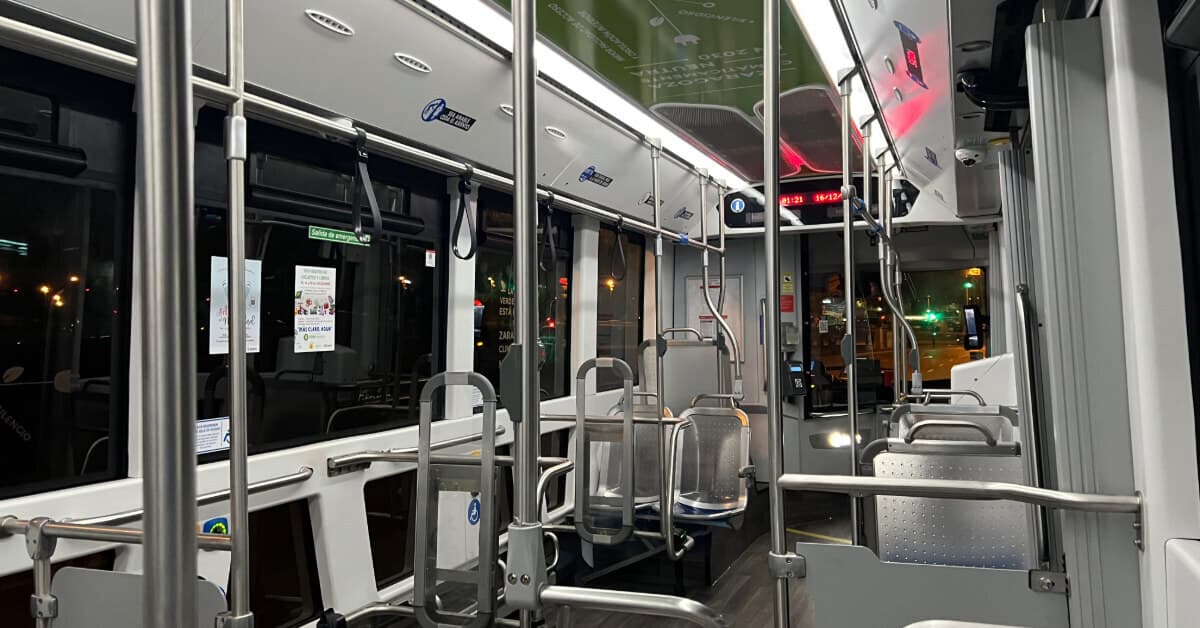 Este es el sensor de los nuevos buses de Zaragoza que debes tener en cuenta si no quieres «bloquear» el servicio