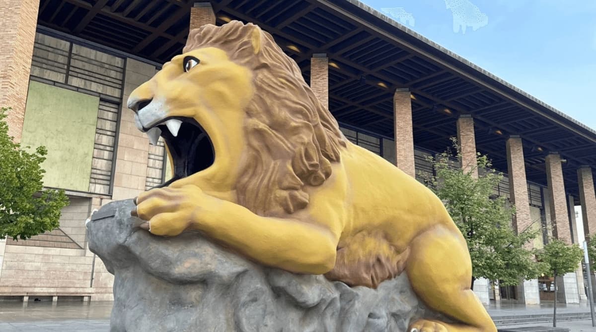 Horarios y ubicaciones del León Garganchón Fiestas Pilar 2025