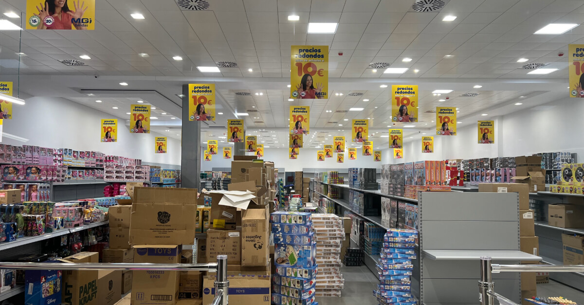 Spain’s first successful round-price store has arrived in Zaragoza